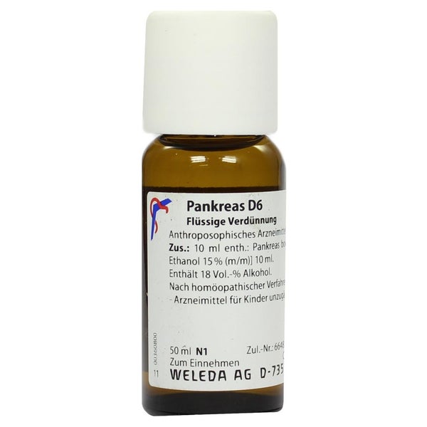 Pankreas D 6 Dilution 50 ml