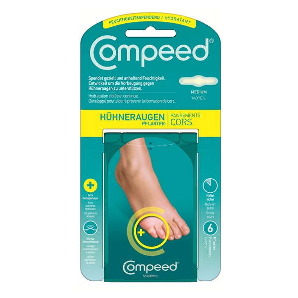 Compeed Hühneraugen Pflaster feuchtigkei 6 St