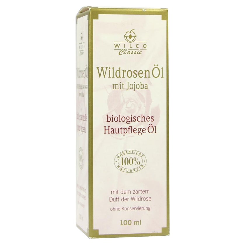 Wildrosenöl 100% Naturrein m.Jojoba 100 ml