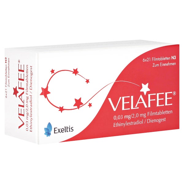 Velafee 0,03 mg/2 mg Filmtabletten 6X21 St