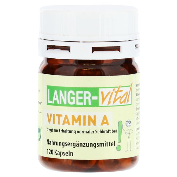 Vitamin A 800 µg Kapseln 120 St