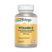 Solaray Vitamin C 1000 mit Hagebutte, Acerola & Bioflavonoid 100 St