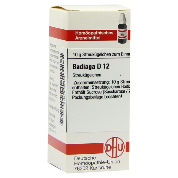 Badiaga D 12 Globuli 10 g