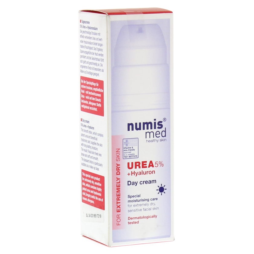 Numis med Urea 5% Tagescreme+Hyaluron 50 ml