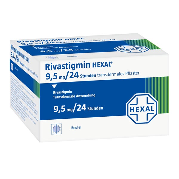 RIVASTIGMIN HEXAL 9,5 mg/24 Std. transd.Pflaster 90 St