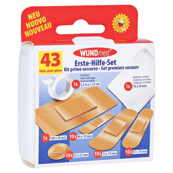 Erste Hilfe Kasten 43-teilig 1 St