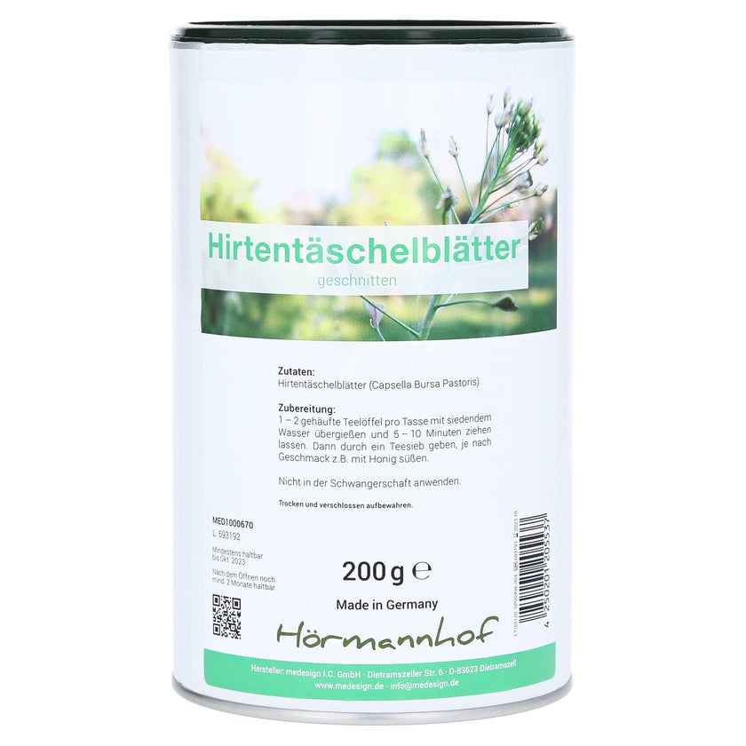 Hirtentäschelblätter Tee 200 g