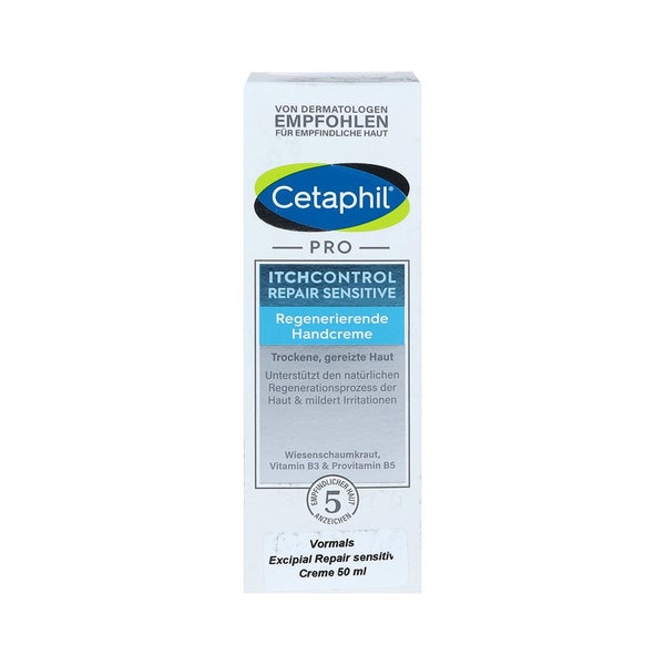 Cetaphil®PRO Itchcontrol Repair Sensitive regenerierende Handcreme 50 ml
