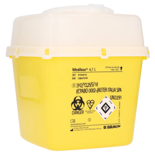 B.Braun Medibox Kanülensammler - 4,7 Ltr. 1 St