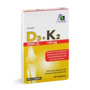 Produktabbildung: Vitamin D3+K2 2000 I.E. 60 St