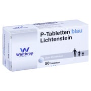 P Tabletten blau 8 mm Teilk. 50 St