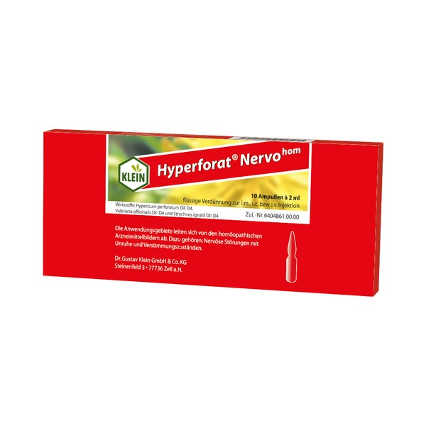 Hyperforat Nervohom 10X2 ml