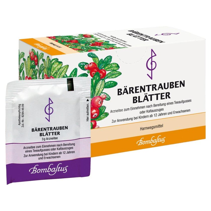 Bärentraubenblätter Filterbeutel 20X3 g