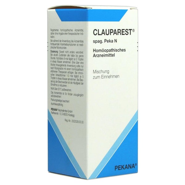 Clauparest Spag.peka N Tropfen 100 ml
