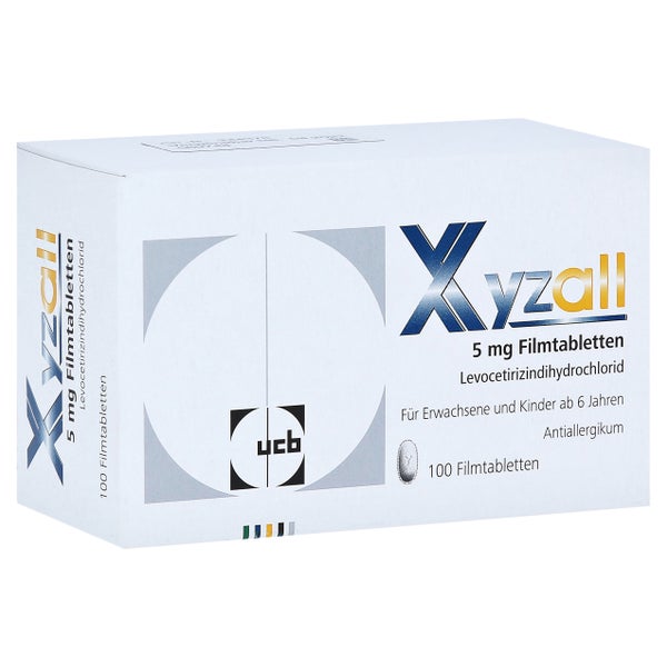 Xyzall 5 mg Filmtabletten - Reimport 100 St