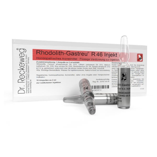 Dr. Reckeweg Rhodolith-Gastreu R46 Inje 10X2 ml