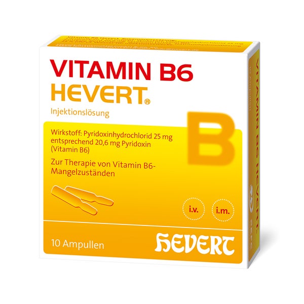 Vitamin B6 Hevert Ampullen 10X2 ml