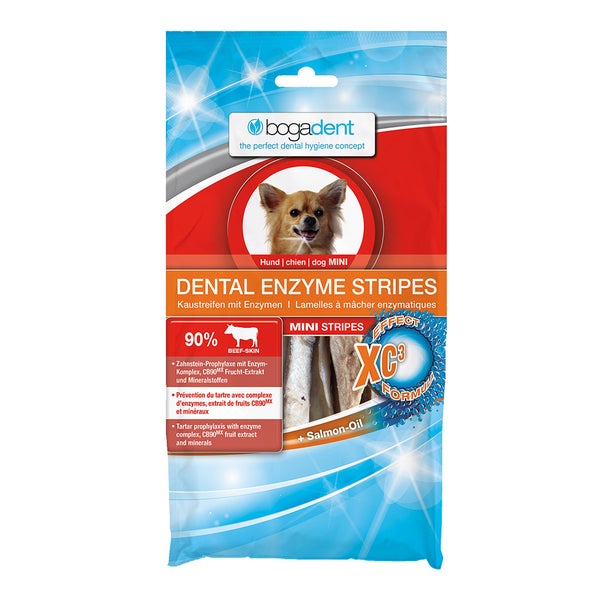 Bogadent Dental Enzyme Stripes mini f.Hu 100 g