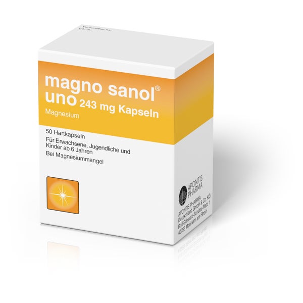 Magno sanol® uno 243 mg 50 St