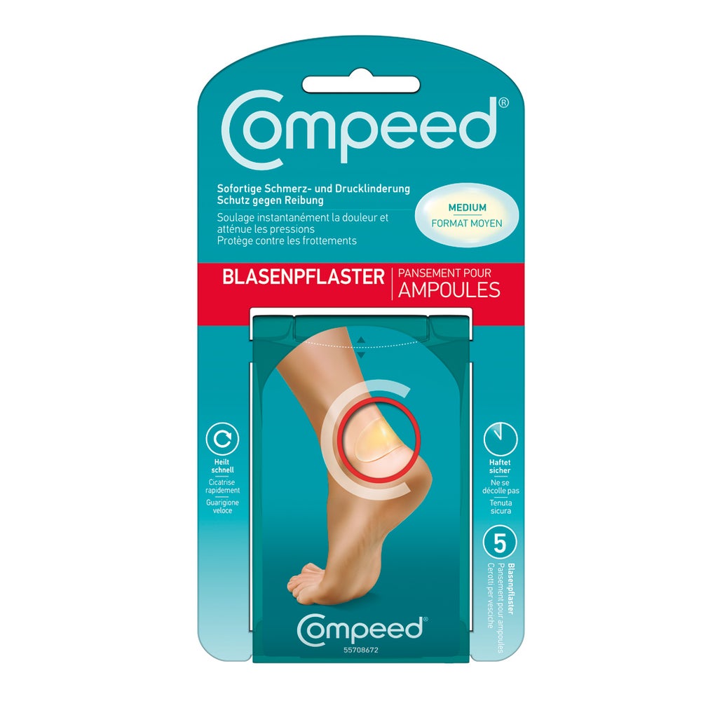 Compeed Blasenpflaster Medium 5 Stk. Beige / Nude