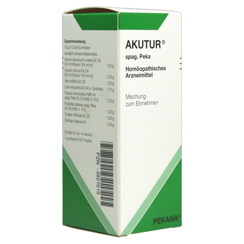 Akutur Spag.tropfen 100 ml