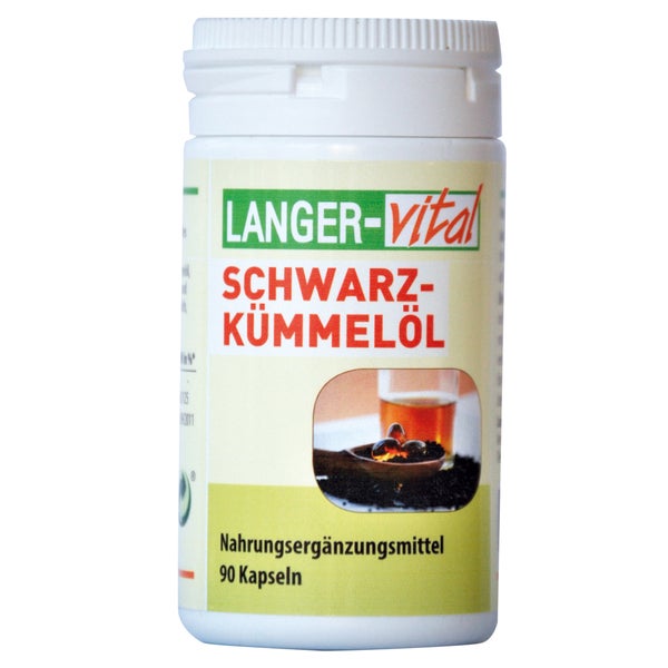 Schwarzkümmelöl 500 mg Kapseln 90 St