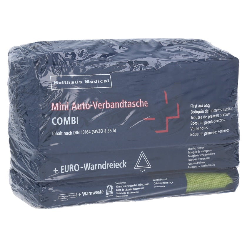 Holthaus Medical Mini 3 in 1 Auto Verbandtasche COMBI, DIN 13164 1 St