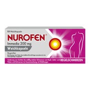Produktabbildung: NUROFEN Immedia 200 mg Ibuprofen Weichkapseln 10 St