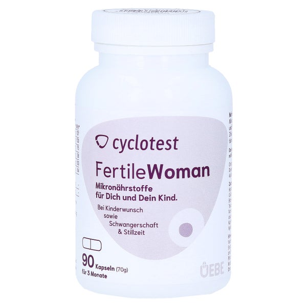 Cyclotest Fertile Woman Mikronährstoffe 90 St