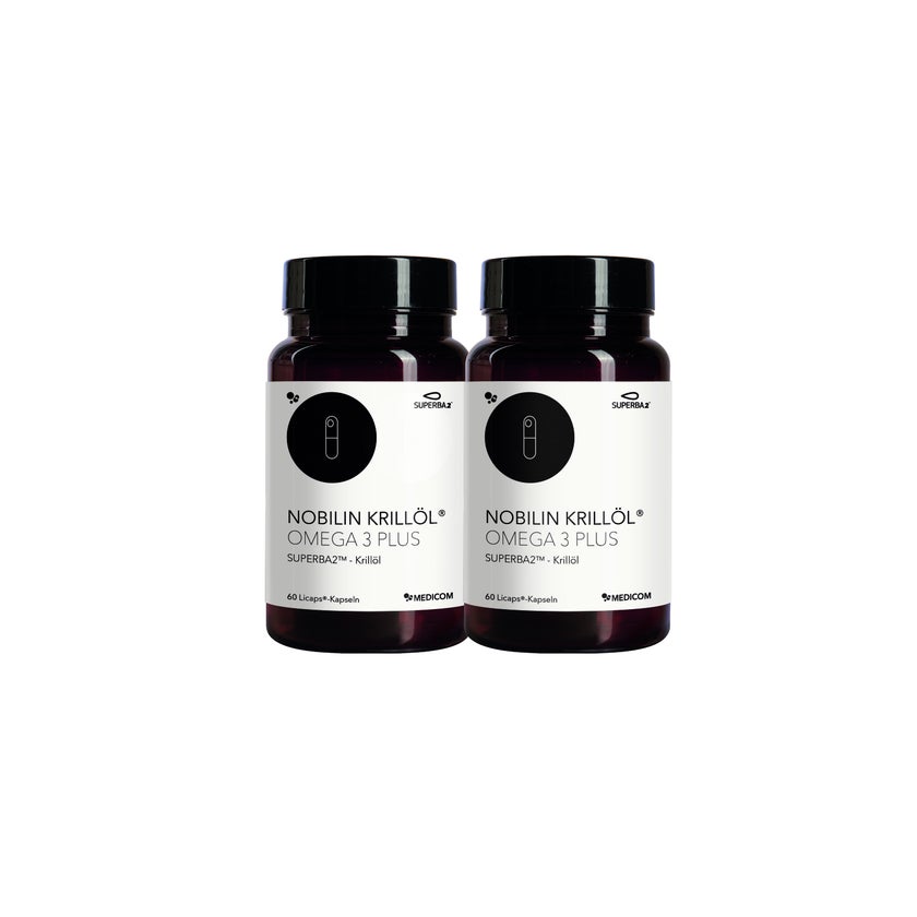 Nobilin Krillöl Omega-3 Plus Kapseln 2X60 St