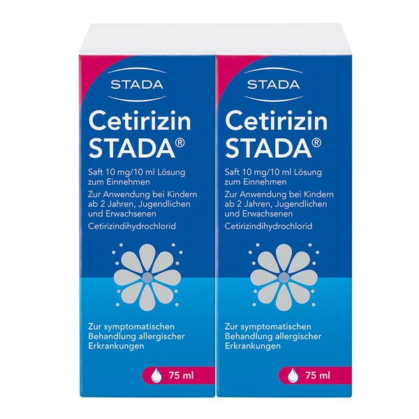 Cetirizin STADA Saft 10mg/10ml Lösung 150 ml