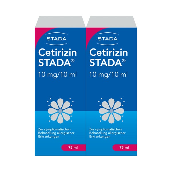 Cetirizin STADA Saft 10mg/10ml Lösung 150 ml