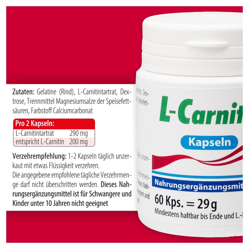 L-CARNITIN Kapseln 60 St günstig kaufen