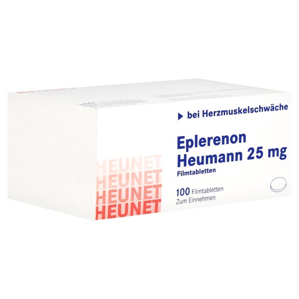 EPLERENON Heumann 25 mg Filmtabletten Heunet 100 St
