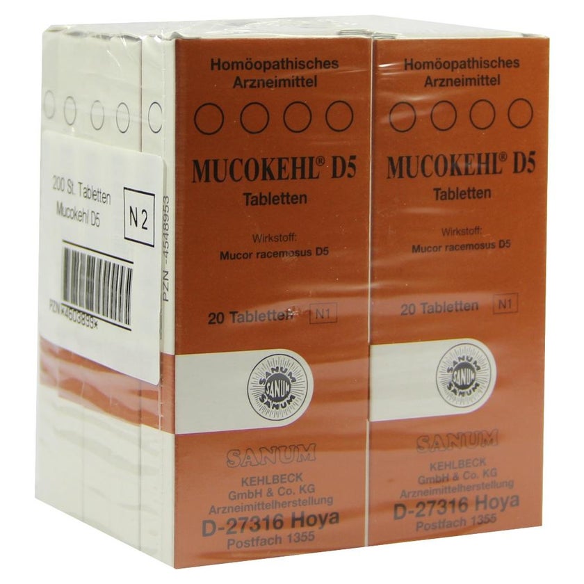 Mucokehl D 5 Tabletten 10X20 St