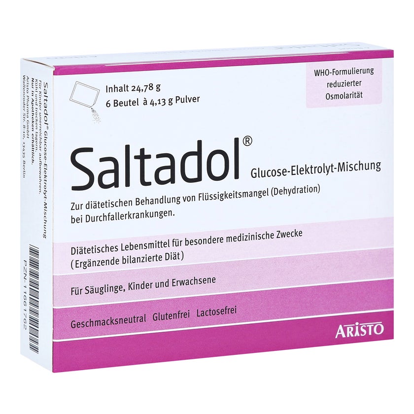 Saltadol Glucose-Elektrolyt-Mischung 6 St