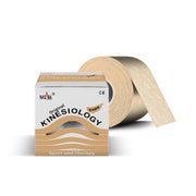 Produktabbildung: NASARA Kinesiologie Tape (5cm x 5m) in Beige / Natur / Hautfarben 1 St