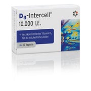 Produktabbildung: D3-intercell 10.000 I.E. Kapseln 30 St