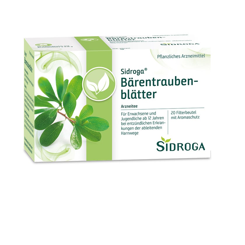 Sidroga Bärentraubenblättertee Filterbeutel 20X2,0 g