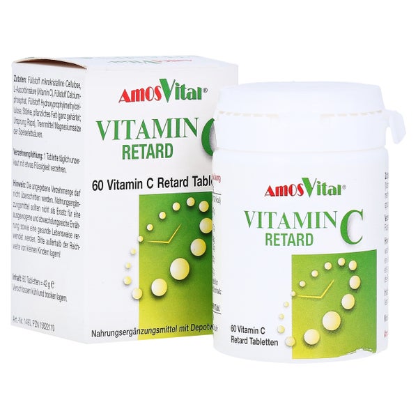 Vitamin C Retard Tabletten mit Depotwirk 60 St