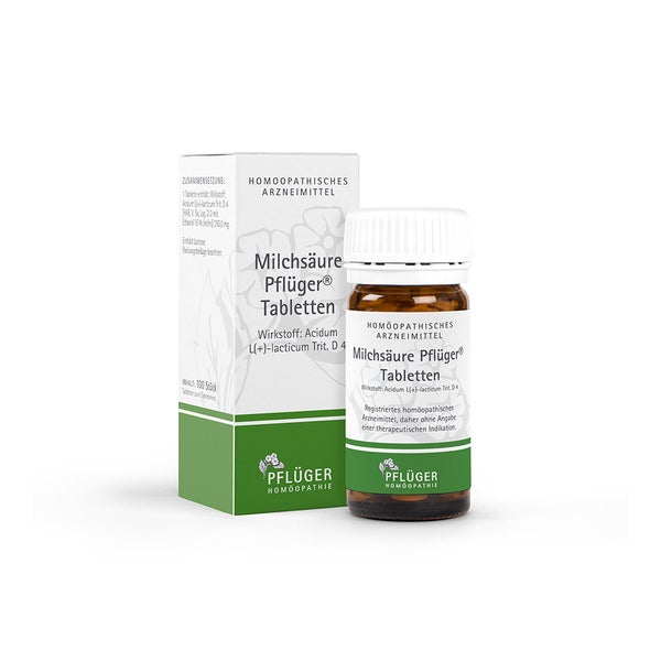 Milchsäure Pflüger Tabletten 100 St