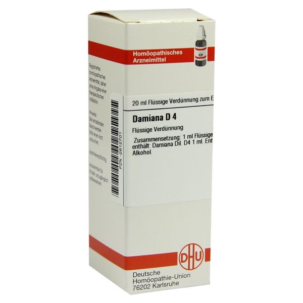Damiana D 4 Dilution 20 ml