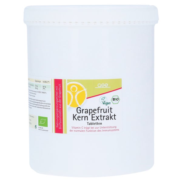 GSE Grapefruit Kern Extrakt Bio 500 mg T 2000 St
