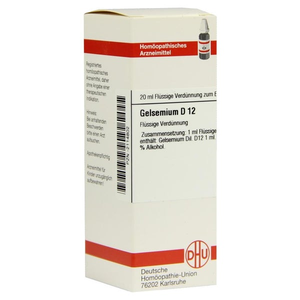 Gelsemium D 12 Dilution 20 ml