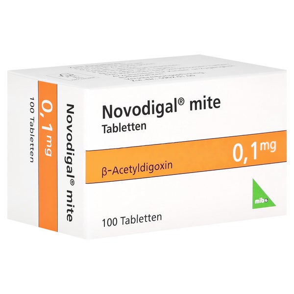 Novodigal mite Tabletten 100 St