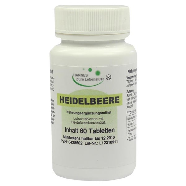 Heidelbeer Augen Tabletten 60 St