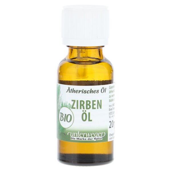 Zirbenöl Ätherisch Bio Unterweger 20 ml