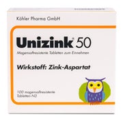 Produktabbildung: Unizink® 50 Zehnerpack 10X100 St