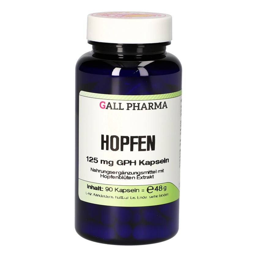 Hopfen 125 mg GPH Kapseln 90 St
