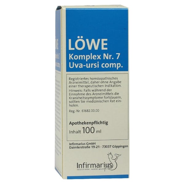 LÖWE Komplex Nr.7 Uva ursi comp.Tropfen 100 ml